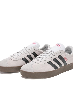 adidas VL Court T头鞋 德训鞋 灰色黑色红色 HQ1802 江苏AC仓