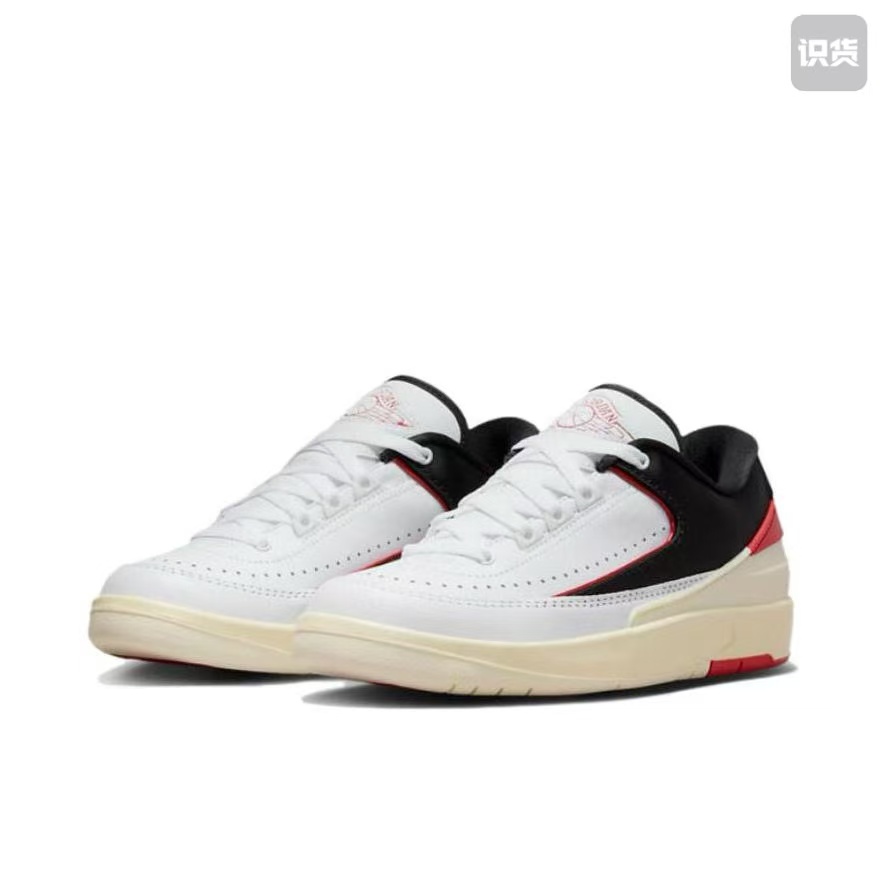 Air Jordan2 FD4849-106芝加哥潮流低帮复古篮球鞋女白红河南LL仓