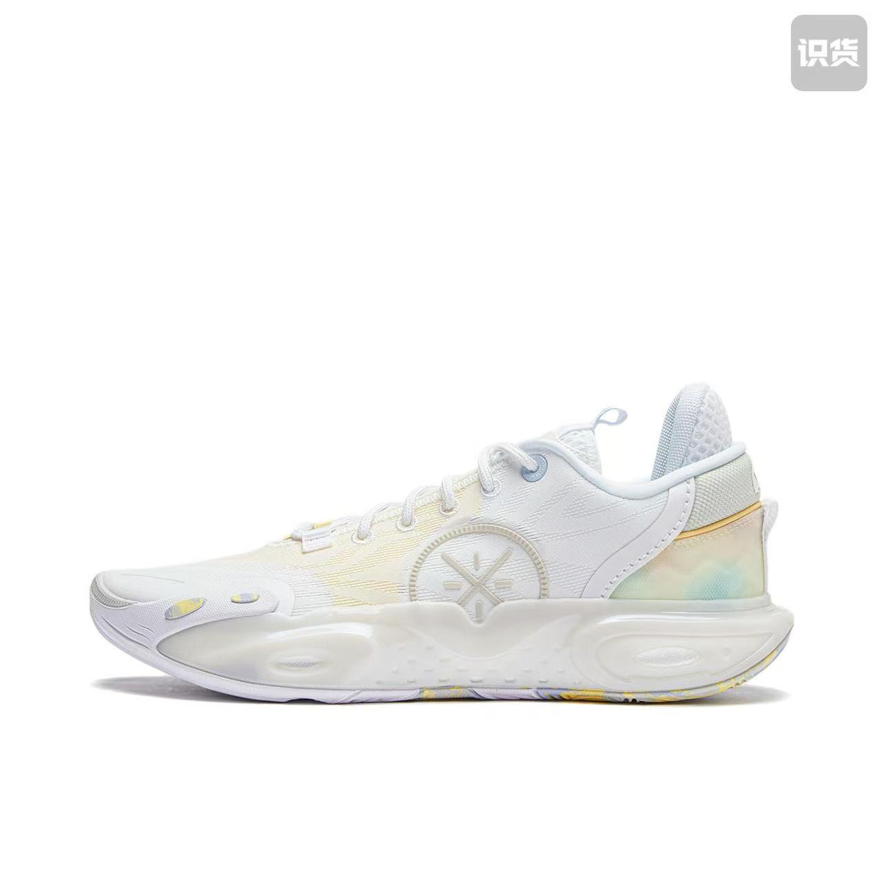 李宁全城12轻量回弹ABAU023-2减震防滑耐磨低帮篮球鞋白河南LL仓