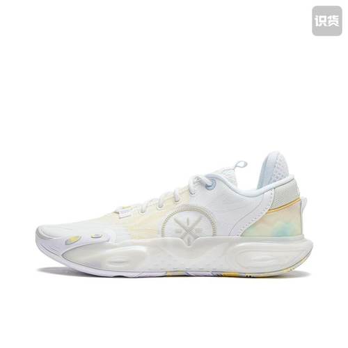 李宁全城12轻量回弹ABAU023-2减震防滑耐磨低帮篮球鞋白河南LL仓