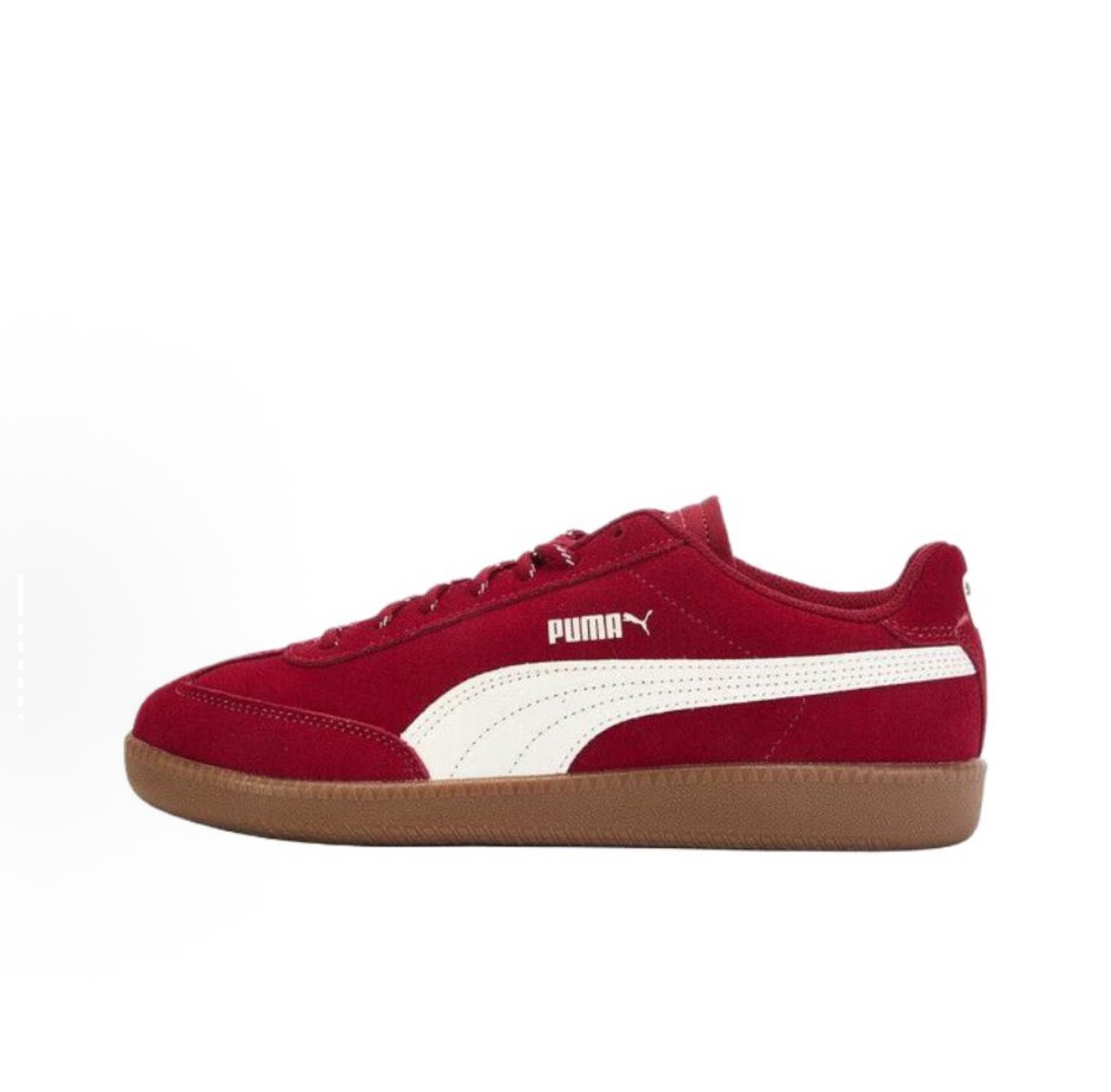 PUMA彪马 百搭舒适 低帮 德训鞋 男女同款 红色406756-04温州PM