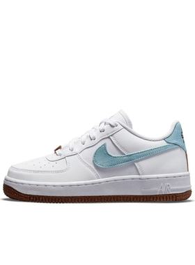 Nike AirForce1LV8 DA3093-100运动耐磨低帮板鞋黑曜石色河南LL仓