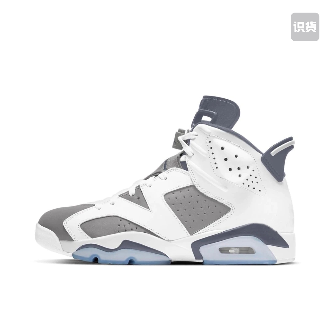 耐克Air Jordan 6 AJ6白灰酷灰复古篮球鞋CT8529-100武汉py仓