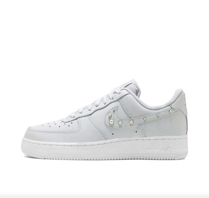 Nike Air Force 1 07 低帮 板鞋 女款 白银色DV3810-001四川TS仓