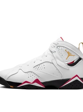 Air Jordan 7 Cardinal 减震耐磨中帮篮球鞋DQ6040-106广东LS仓