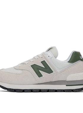 New Balance轻便低帮生活休闲鞋男女同款 绿色ML574DUG-D温州YS仓