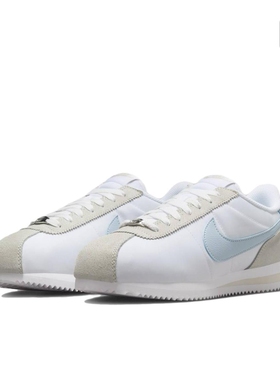 Nike Classic Cortez 阿甘鞋 白色蓝色灰色 DZ2795-100 江苏AC仓