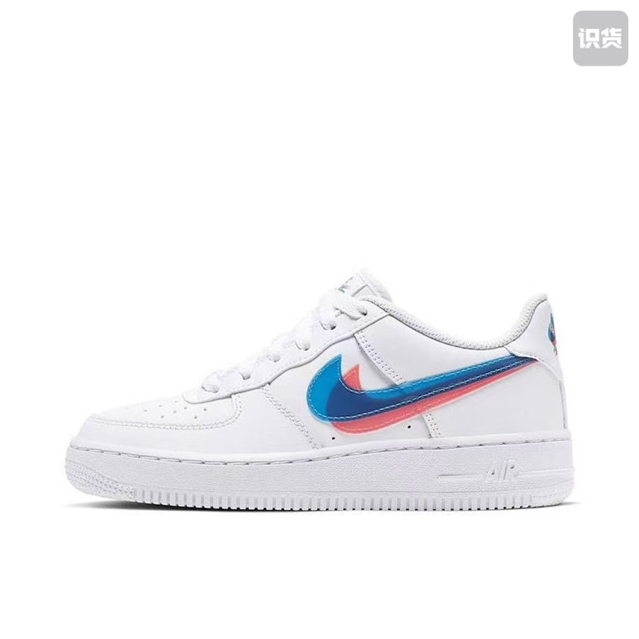 Nike BV2551-100眼镜裸眼3D双钩经典运动减震低帮板鞋白河南LL仓