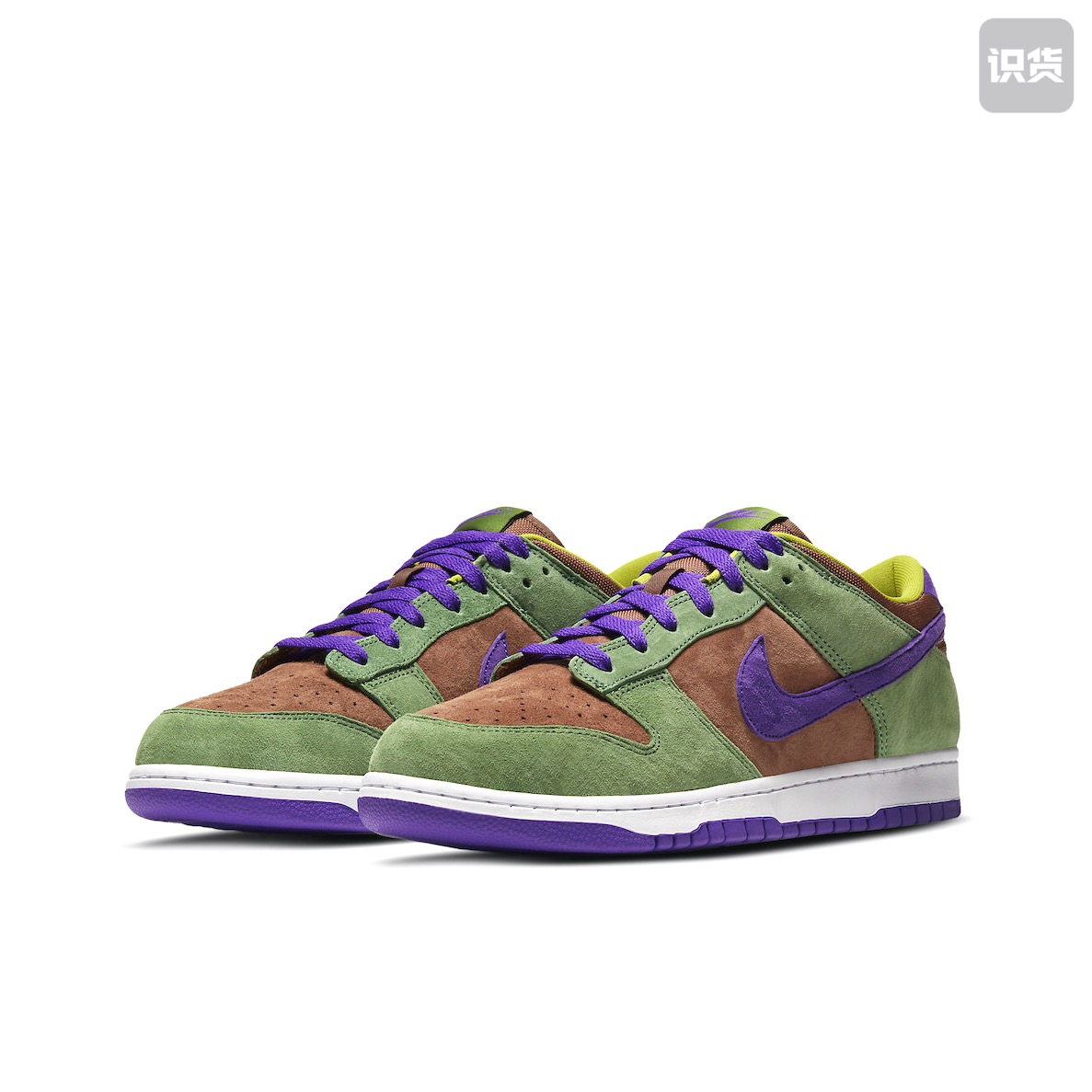 Nike Dunk SP DA1469-200绒面革丑小鸭低帮板鞋棕绿河南LL仓