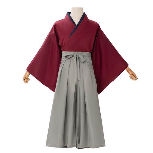 浪客剑心绯村剑心cos服男红色剑道和服漫展万圣节cosplay动漫服装