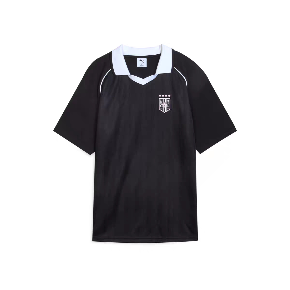 复古条纹撞色短袖Polo衫男女情侣PUMA彪马夏季彩色运动上衣633071