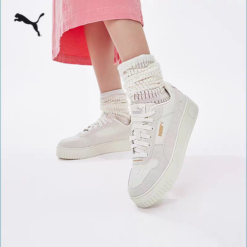 【厚底鞋】复古增高小白鞋女PUMA彪马休闲板鞋CARINA395093