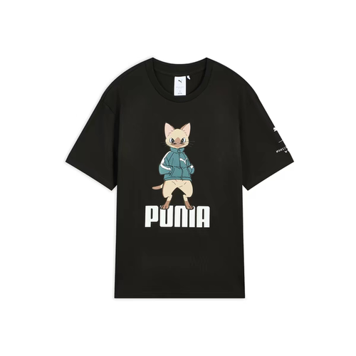 怪物猎人荒野游戏联名|美式复古短袖T恤男女款PUMA彪马夏季636486