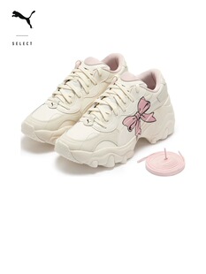 【老爹鞋】增高厚底鞋女PUMA彪马蝴蝶结休闲鞋PULSAR WEDGE387090