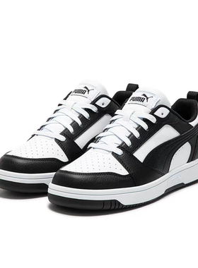 熊猫配色复古小白鞋男女PUMA彪马REBOUND 392328