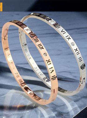 Stainless steel titanium steel bracelet love not lose color