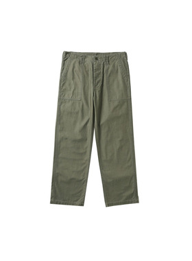 ACE浮生出品美式复古石磨水洗做旧硫化染OG107越战军裤面包工装裤