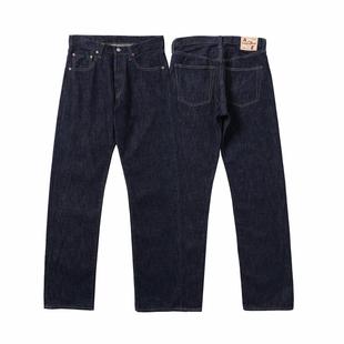 ACE浮生出品1951标准直筒50S赤耳美棉原色牛仔裤 复古咔叽 养牛美式