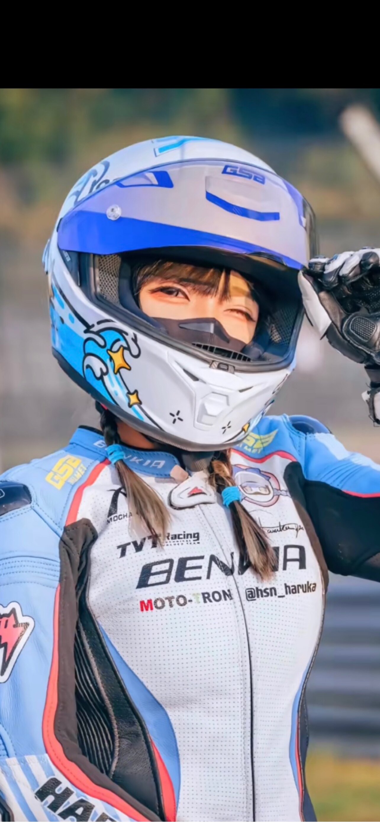 BENKIA  摩托车赛道连体皮衣个性量身定制男女款儿童款