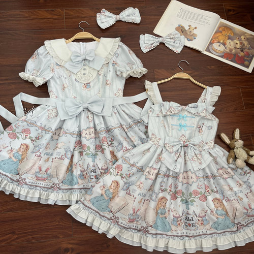 玩偶之诗原创lolita洛丽塔连衣裙op套装古早感doll感日常洋装