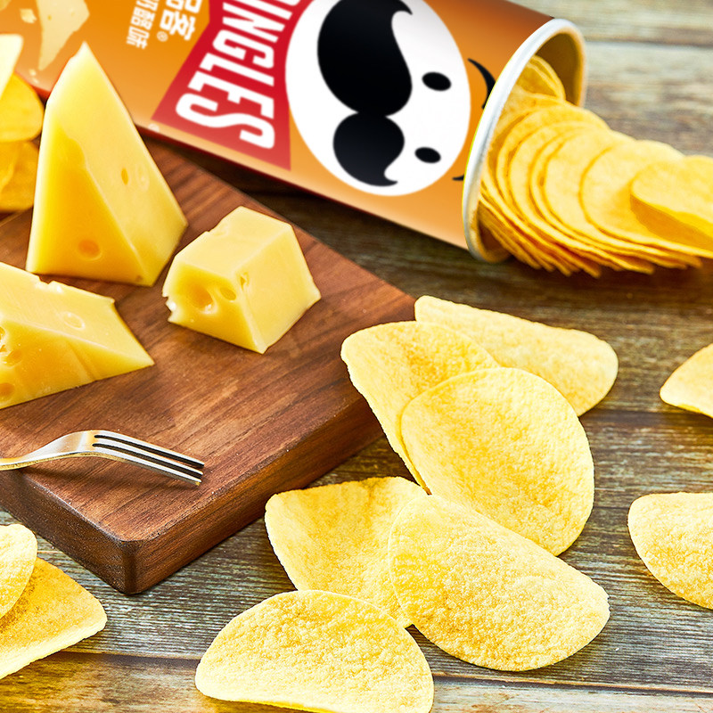 品客薯片多口味罐装零食膨化国产