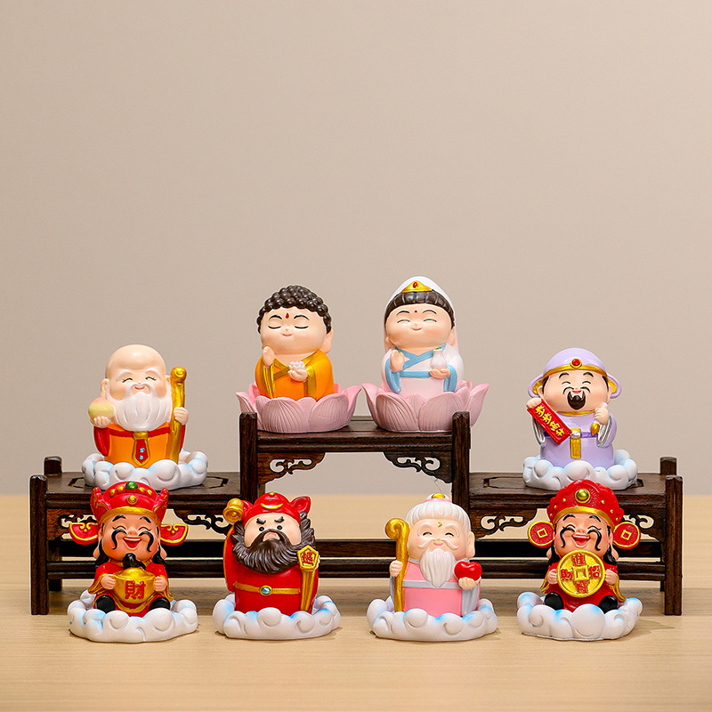 福喜小神仙新款办公桌面小摆件