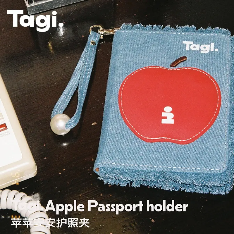 tagi苹苹安安珍珠牛仔流苏旅行