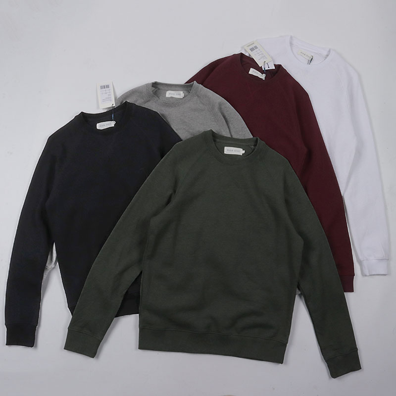 薄绒日常宽松休闲圆领套头