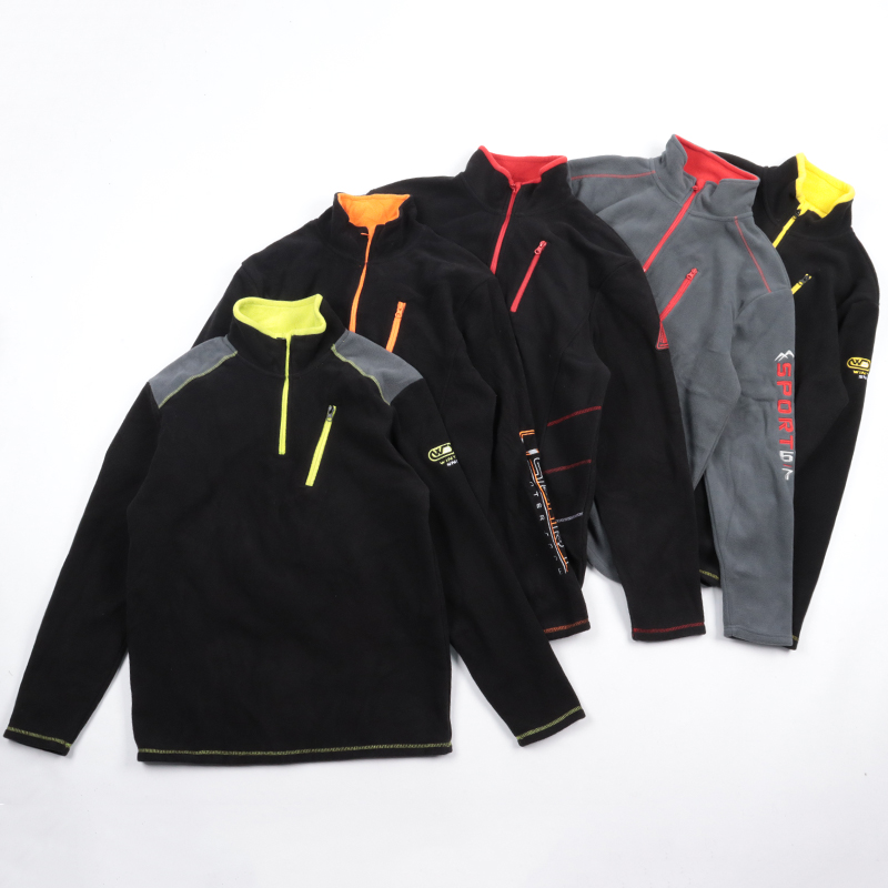 轻保暖日常休闲半拉链套头