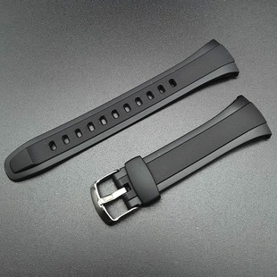 表带WVA M410 M640 WVQ 树脂男女表带配件 M650 卡西欧原装