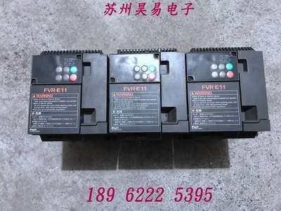 S原装拆机富士变频器 FVR1.5E11S-4 1.5KW 380V 成色新 功能包好