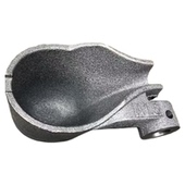 压铸机配件 25KG料勺给汤机汤勺压铸耗材 自动汤勺打料勺 0.3KG