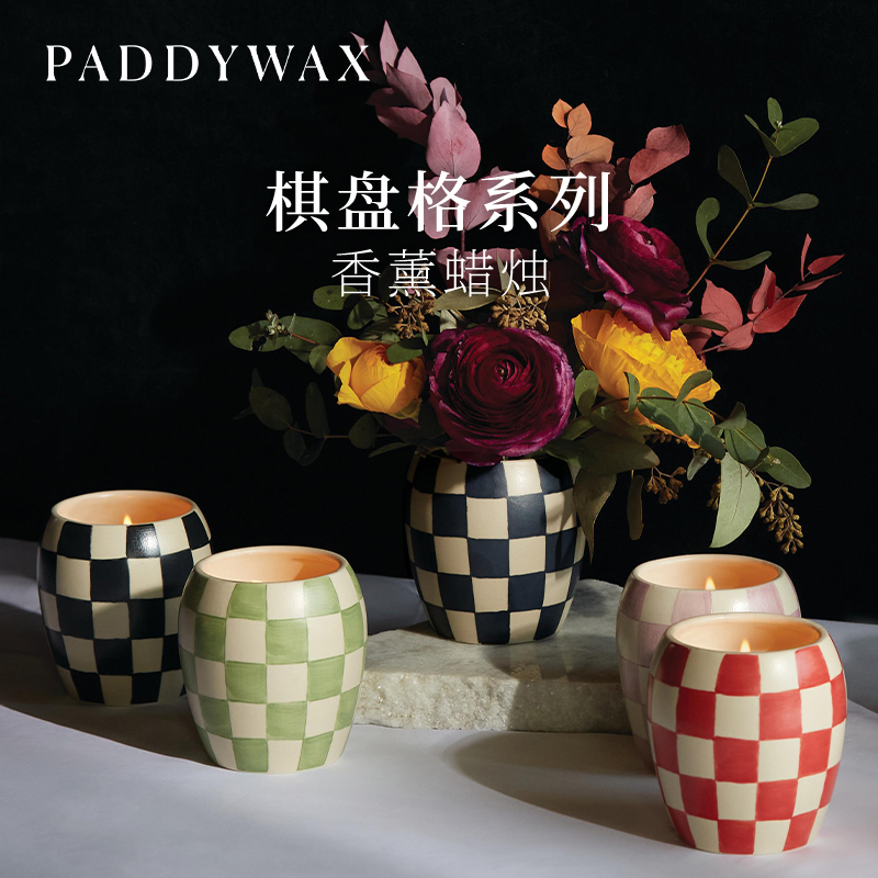 PADDYWAX棋盘格香薰蜡烛