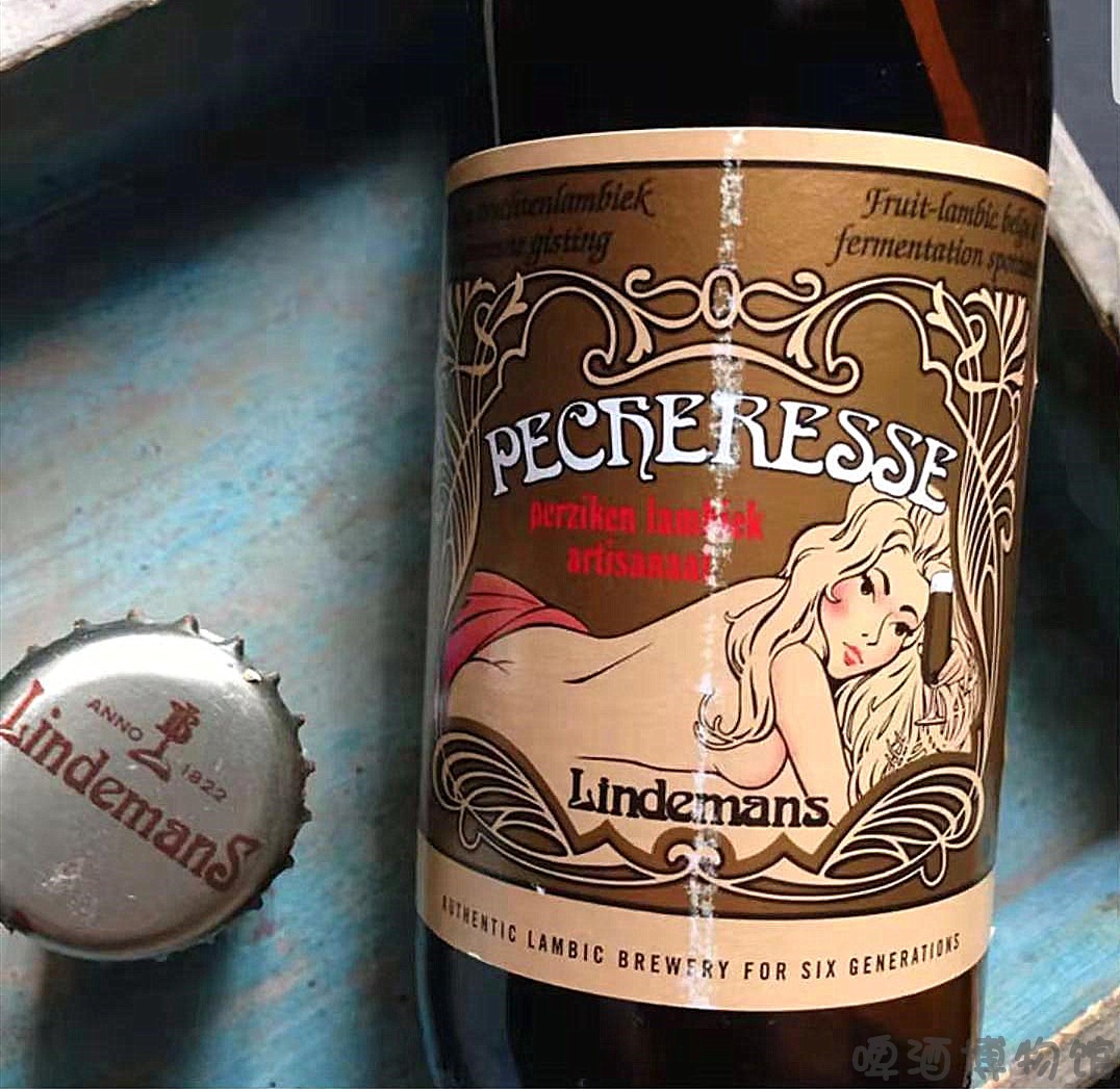 林德曼 比利时进口精酿桃子啤酒250ML单瓶水果兰比克果味