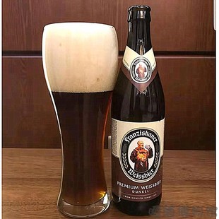国产教士啤酒范佳乐 教士Franziskaner小麦啤酒450ml单瓶黑啤酒
