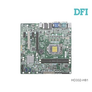 H81X 10串口双VGA双网口HD336 H81B DFI工控主板HD332 工业级母板