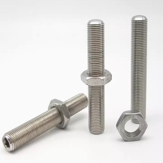 PAS20-M3/M4/M5/M6M调节螺栓粗牙内六角型304不锈钢调整螺丝组件