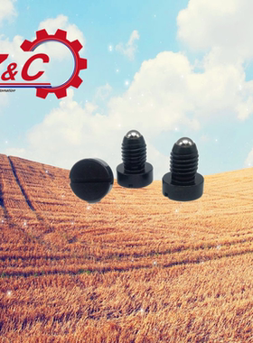 BPRL4-10/M5/M6/M8螺纹顶珠 内六角球头柱塞 杯头波珠螺丝BPRL4/5