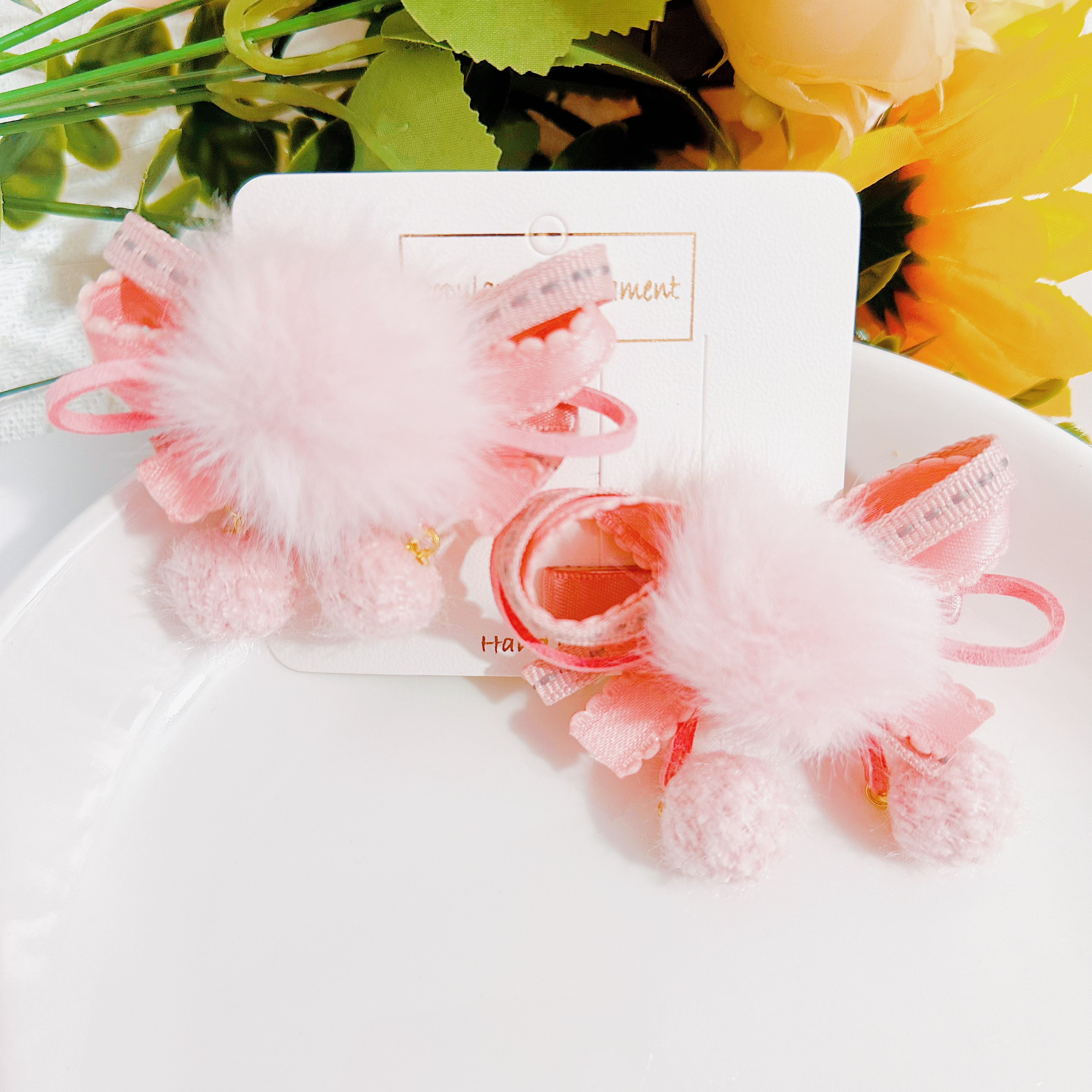 女童新年流苏古风蝴蝶结毛球发饰新中式小夹子头饰头花宝宝巨好看,童装/婴儿装/亲子装,发饰,淘宝优惠券,粉丝福利购,淘宝优惠卷