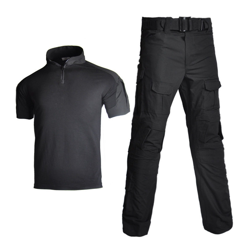 户外短袖迷彩服套装男女款战术服招展教官服保安服夏季G2蛙服套装