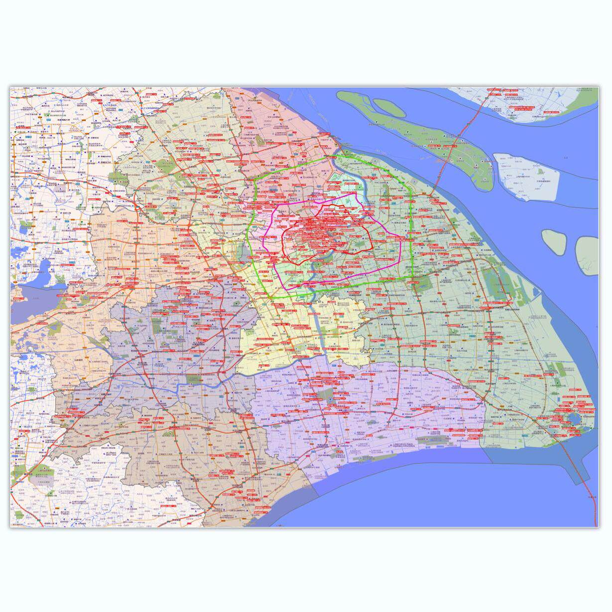 上海买房地图新房在售小区2026年新版楼盘高清地图
