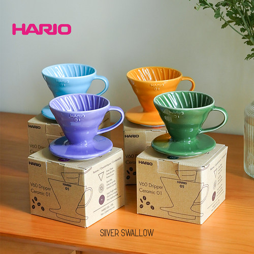 HARIOV60手冲咖啡过滤杯1~2人份