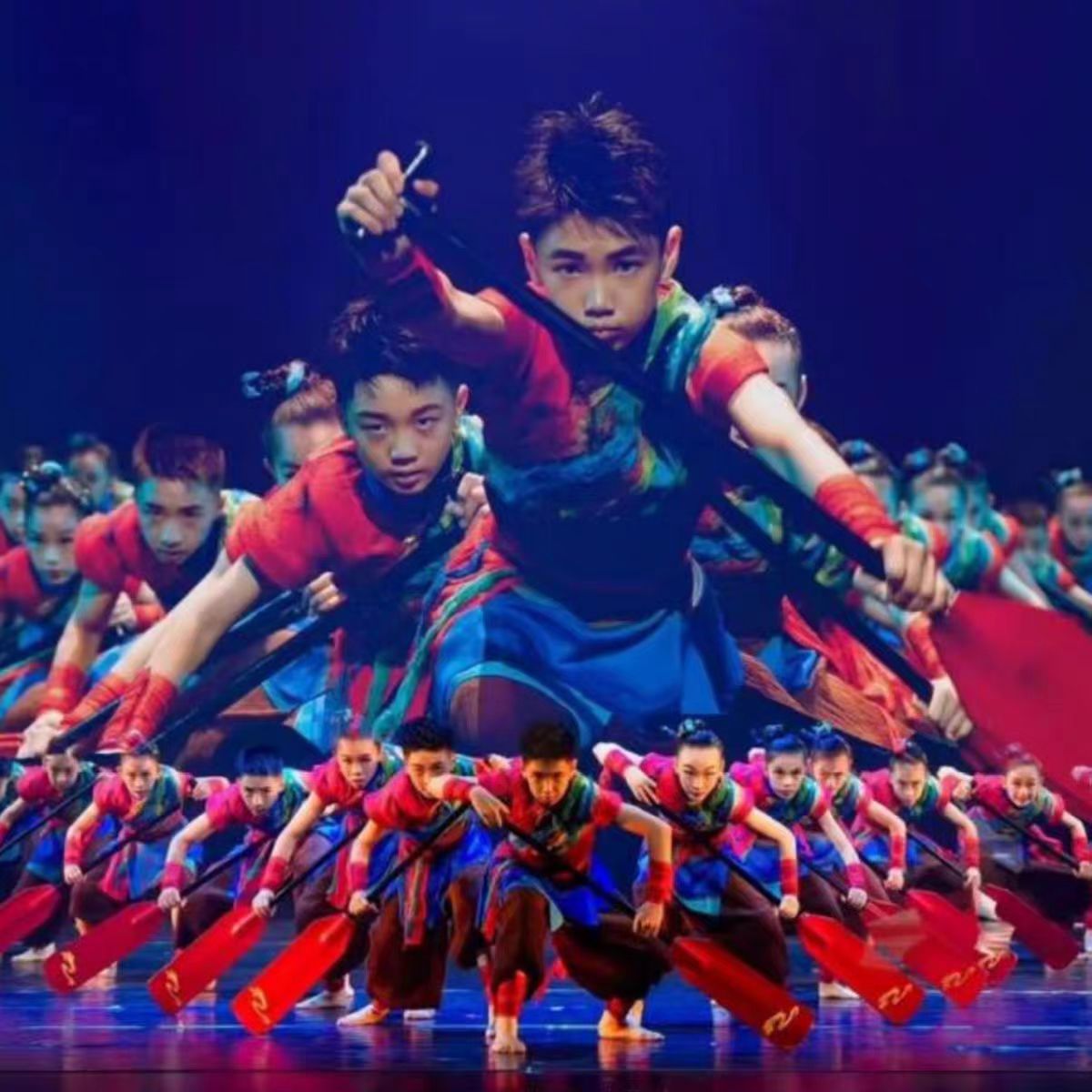 夺锦演出服赛龙舟表演服