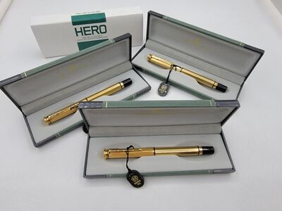英雄金笔12K日用送礼办公带盒