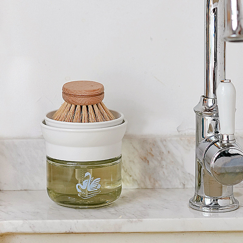 LYMTICS洗洁精皂液按压器玻璃出液分装瓶厨房用品清洁液盒,家庭/个人清洁工具,喷瓶/面霜分装瓶,淘宝优惠券,粉丝福利购,淘宝优惠卷