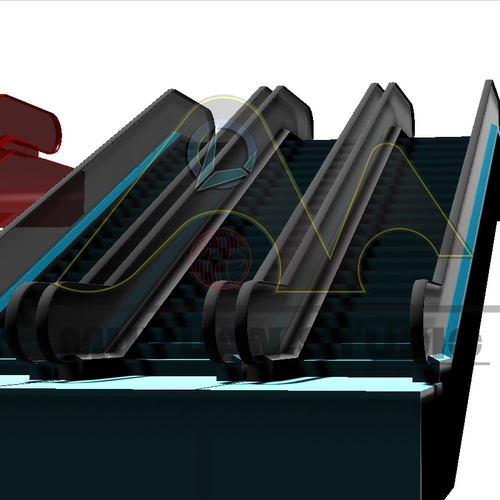 犀牛grasshopper  参数化商场电扶梯生成插件，牧渊工作室出品