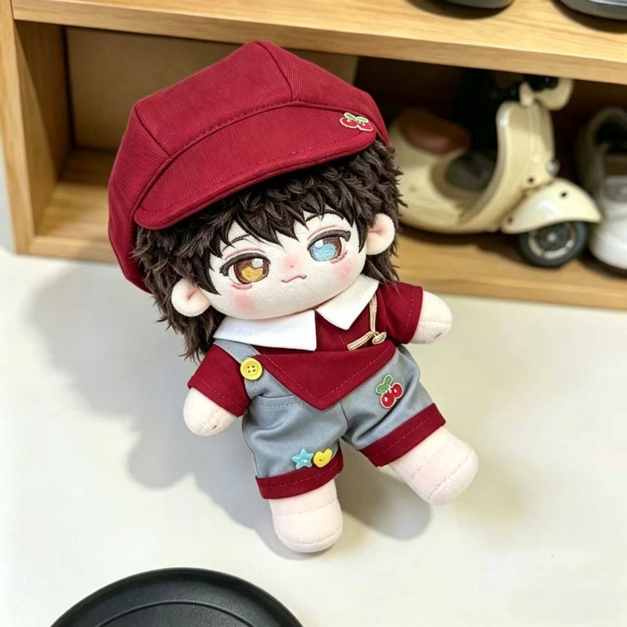 TF家族王橹杰15cm棉花娃娃20cm小糖糖套装可爱玩偶礼物公仔换装服