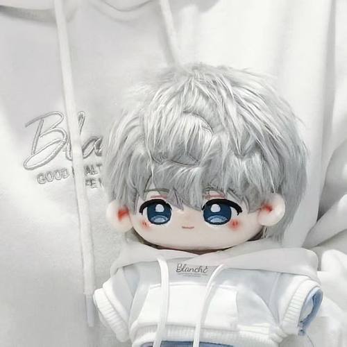 恋与深空沈星回棉花娃娃20cm小卫星玩偶礼物娃娃可爱毛绒公仔换装