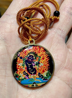 金刚手菩萨吊坠藏式民族风