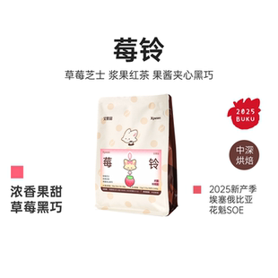 艾思品 莓铃花魁日晒SOE埃塞罕贝拉G1精品阿拉比卡意式手冲咖啡豆